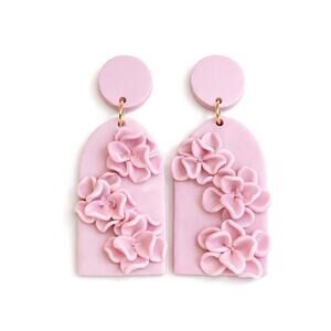 R143 New Earrings Floral R0000143